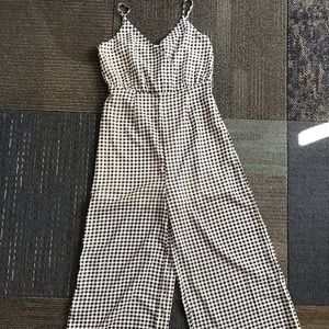 Petalroz Checkered Jumpsuit